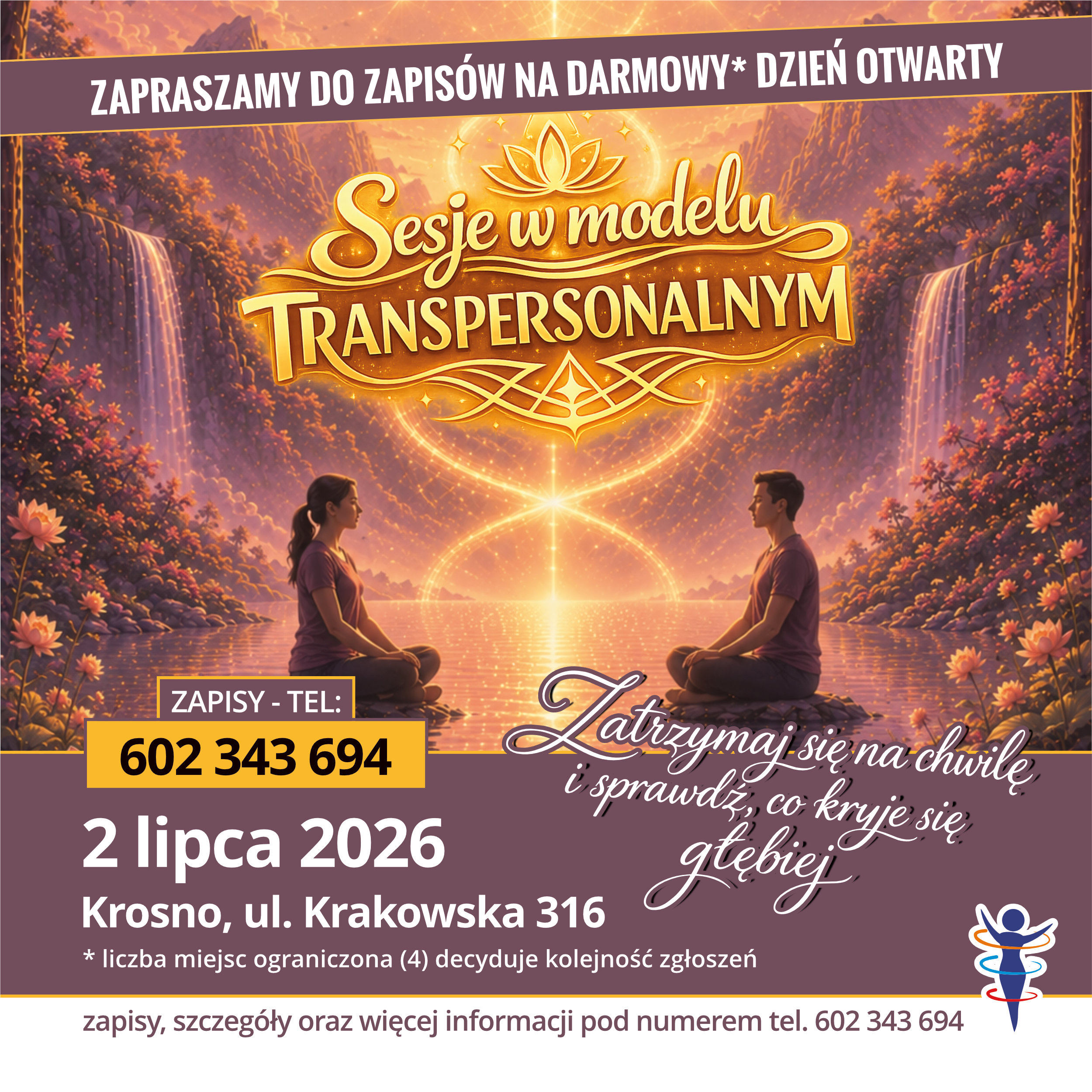 Sesje w modelu transpersonalnym – dzień otwarty